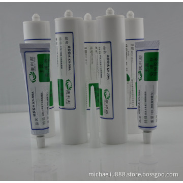 Silicone sealant for silionce with nylon